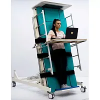 MET LIFT UP 2.0 Электрическая четырёхсекционная кровать-вертикализатор с функцией переворачивания  и туалетом