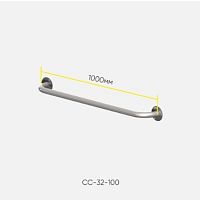 Поручень прямой настенный скоба СС-32-120