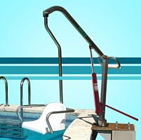 Подъемник гидравлический для бассейна "ЕНИСЕЙ" ИПБ-170 ГП для инвалидов