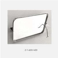 Зеркало для инвалидов поворотное травмобезопасное (проклеено укрепляющей пленкой) Z-1-600-400