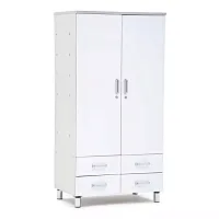 ША.02.01 (850-550-1700) Аптечный шкаф для медикаментов с металлическим трейзером и четырьмя выдвижными ящиками, серия "Бест"