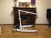 Передвижной подъемник для инвалидов с электроприводом O-SAVVA TPS-2 150 кг