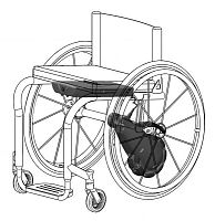 Кресло-коляска инвалидная с электроприводом (эл.усилитель) "SmartDrive" LY–EB103-MX1