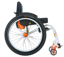 Кресло-коляска механическая Kuschall c принадлежностями R33